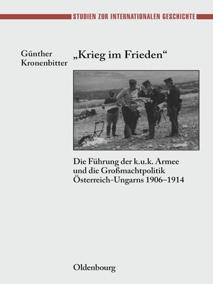 cover image of "Krieg im Frieden"